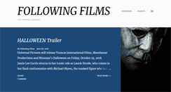 Desktop Screenshot of followingfilms.com